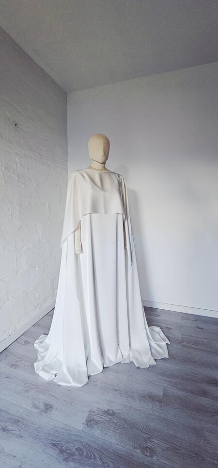 Bianca Slip dress +cape