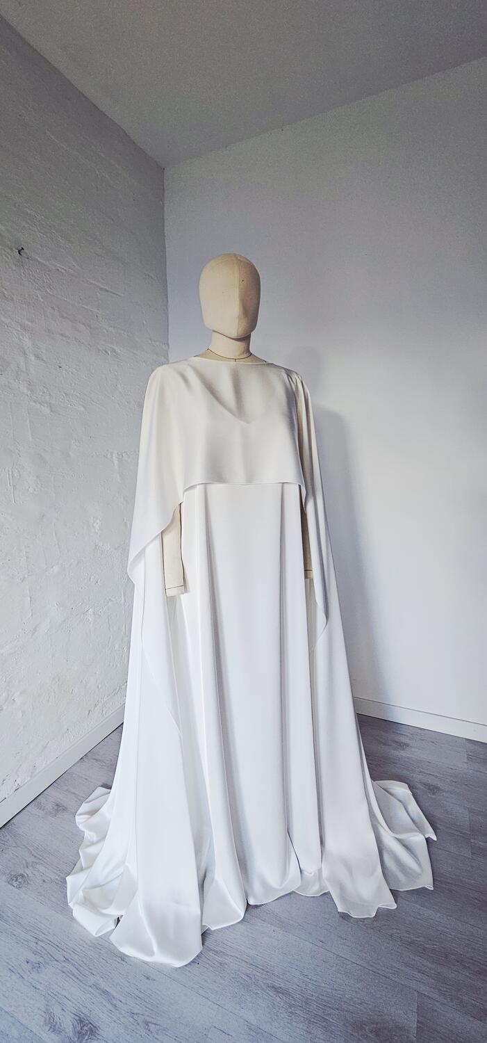 Bianca Slip dress +cape