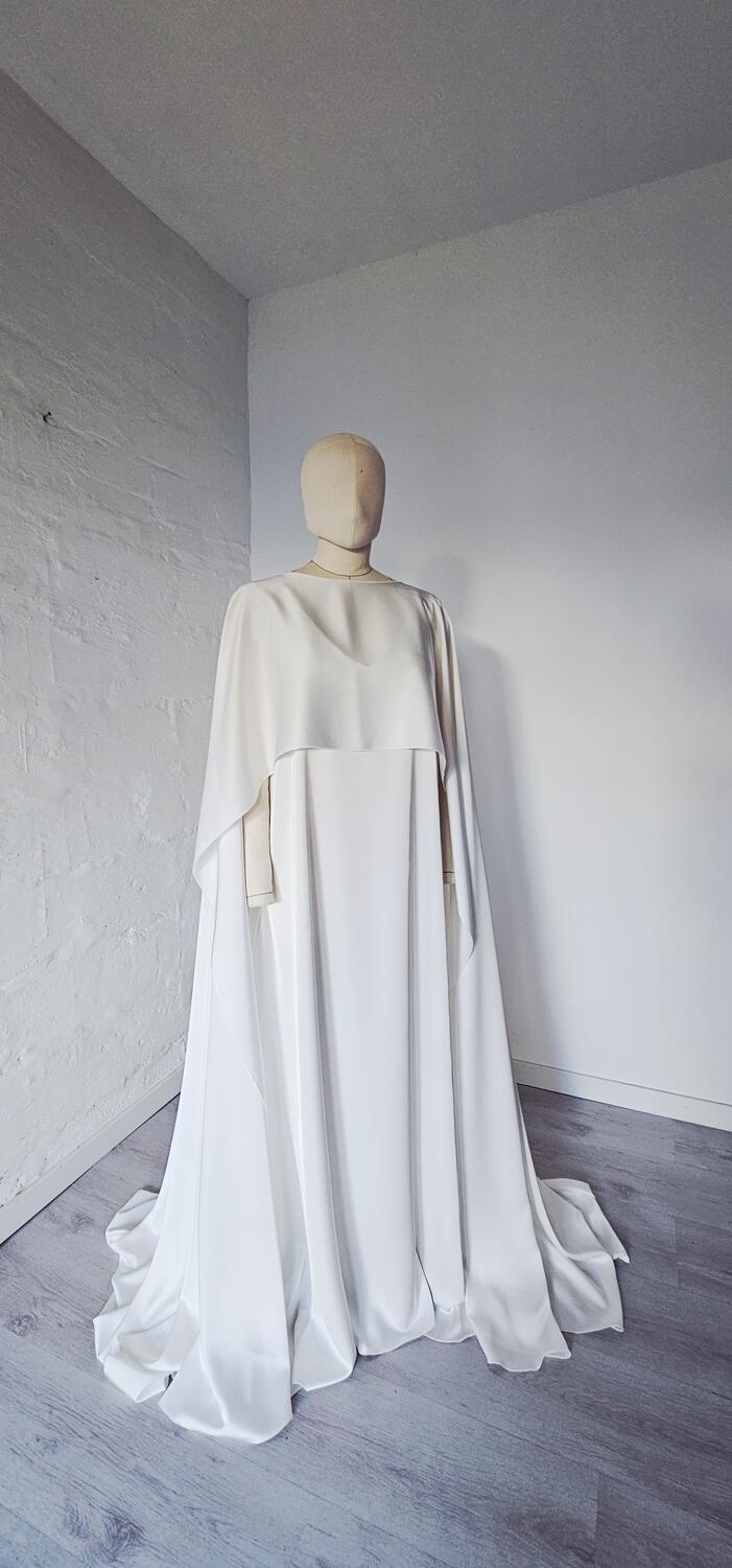 Bianca Slip dress +cape