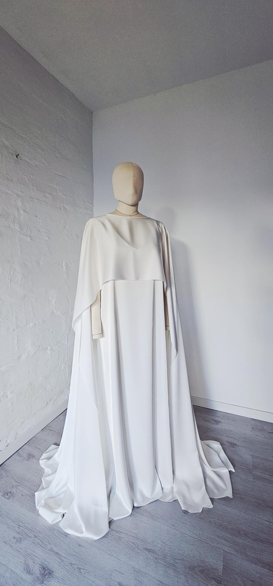 Bianca Slip dress +cape