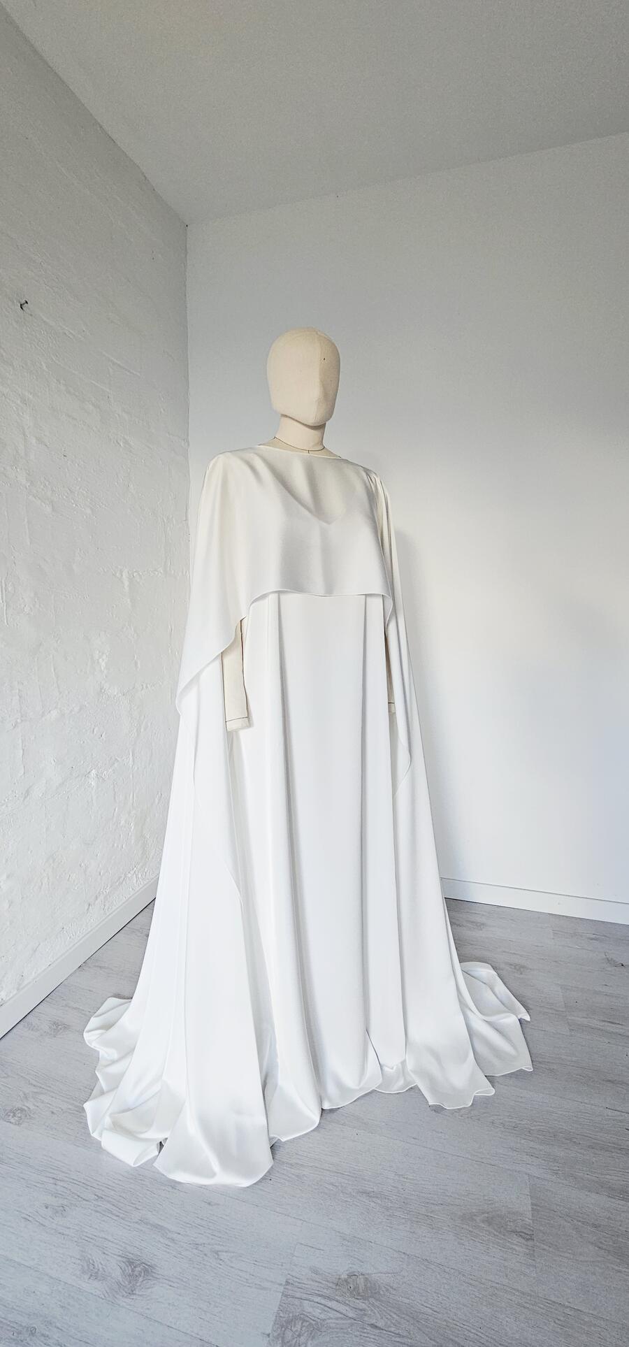 Bianca Slip dress +cape