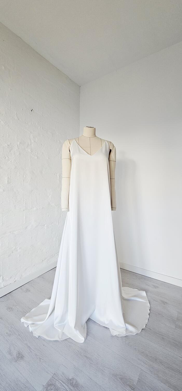 Bianca Slip dress +cape