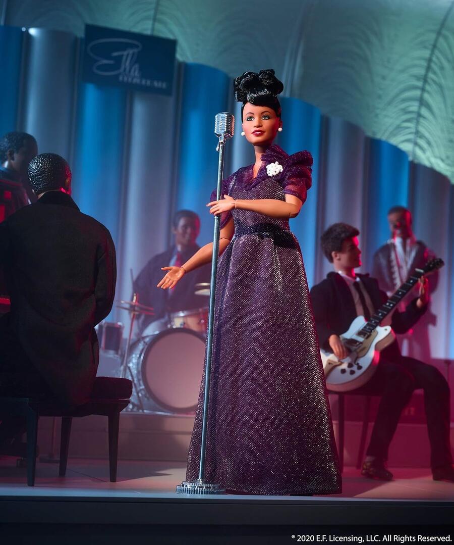 Barbie Inspiring Women Ella Fitzgerald da Collezione - Mattel - GHT86
