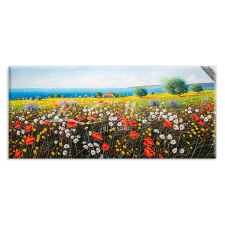 Fioritura sul mare cm 140x70