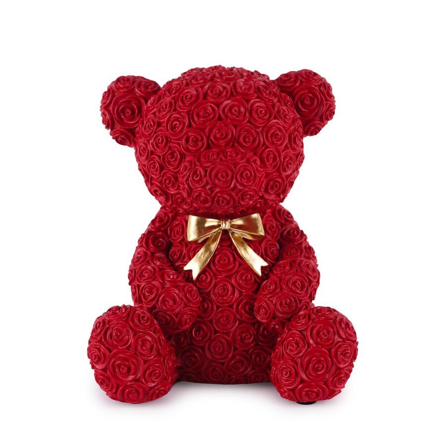 Henriette - Salvadanaio Orsetto Rosso – 10×12 cm – New Enfant