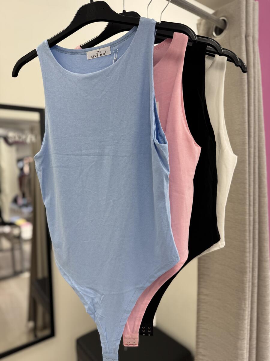 NOVITÀ Body smanicato in viscosa