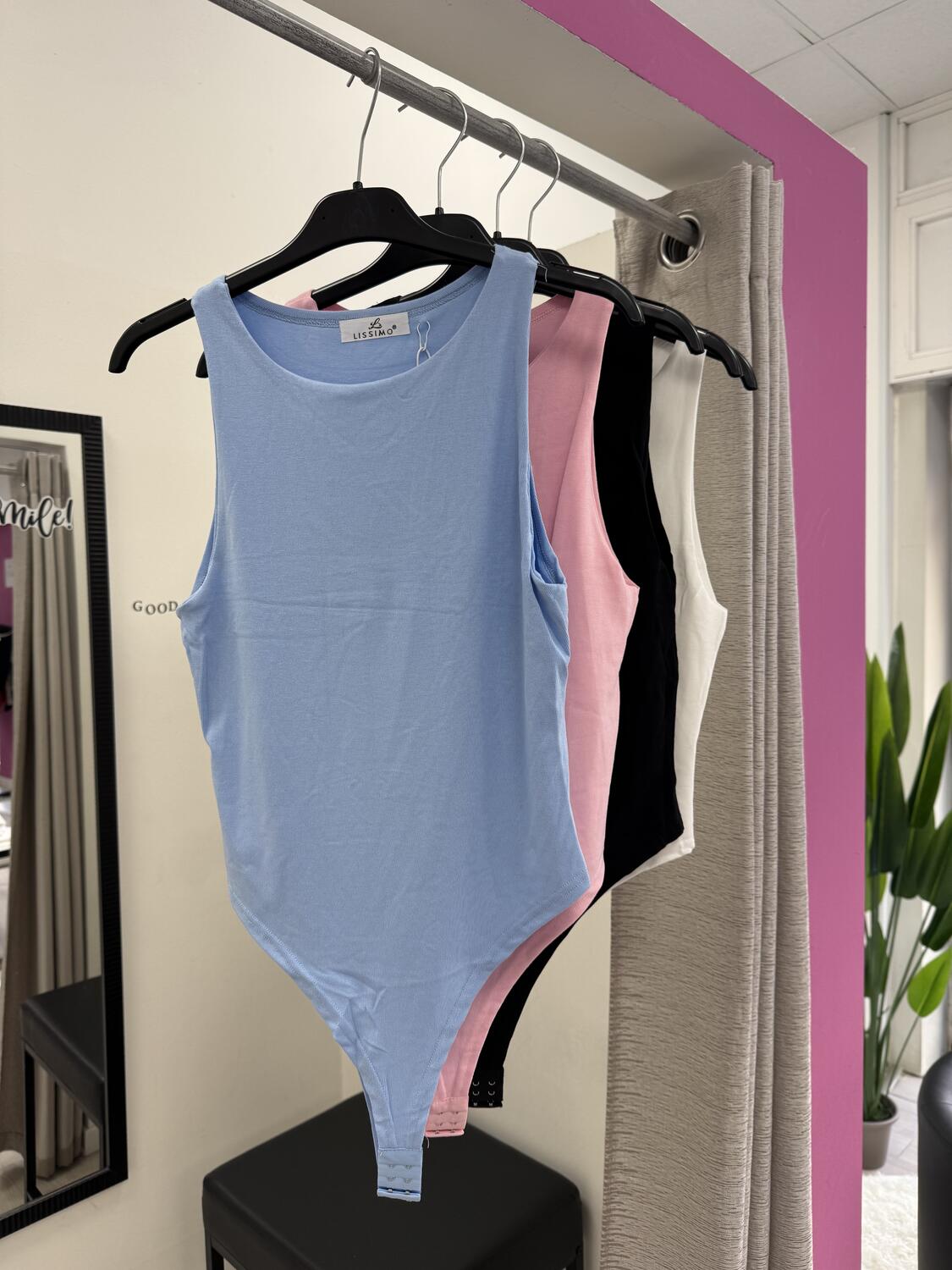 NOVITÀ Body smanicato in viscosa