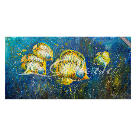 Acquario tropicale cm 140x70