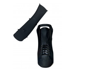 FRONTALINO (PORTANUMERO) KG Modello 509 CIK-FIA NERO - NEW 2025