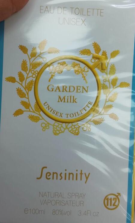 SENSINITY GARDEN MILK EDT DA 100 ml
 [Quantità minima è di 6 pezzi]