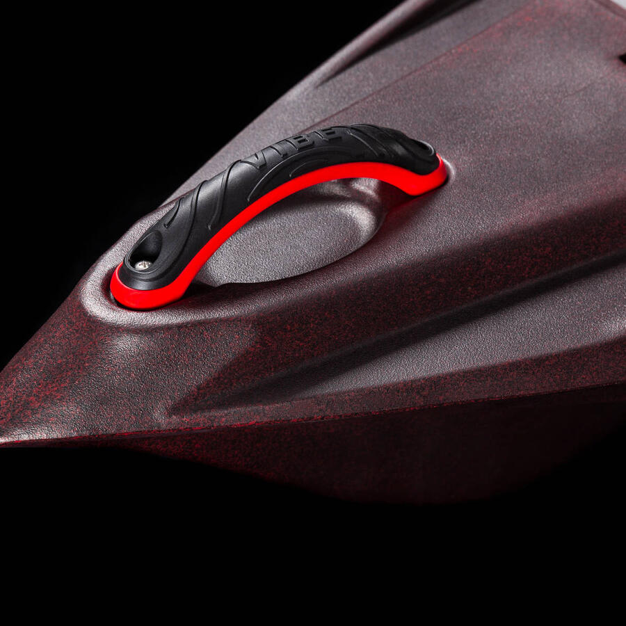 Kayak da pesca a pedali Vibe SHEARWATER 125 Impulse Drive Tsunami Red - 381 cm 