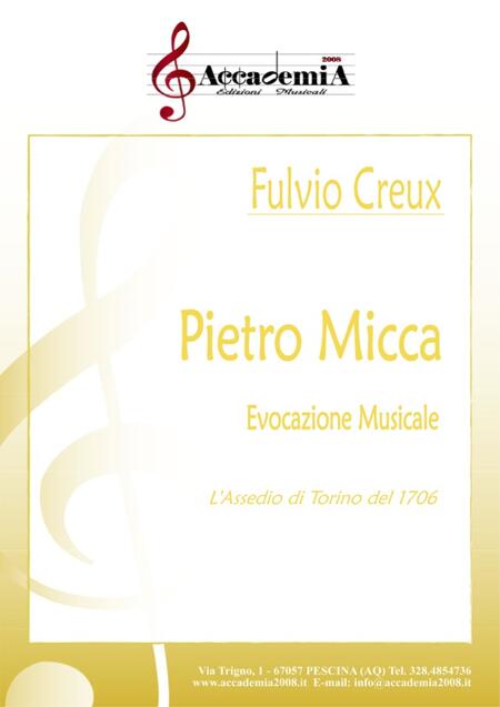 PIETRO MICCA - Fulvio Creux