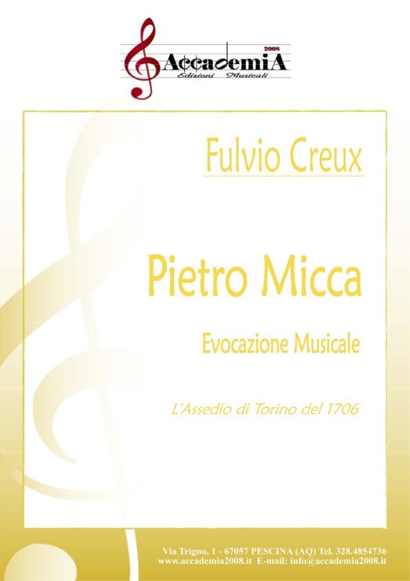 PIETRO MICCA - Fulvio Creux