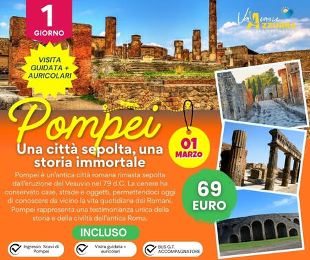 01 MARZO 2026 SCAVI DI POMPEI