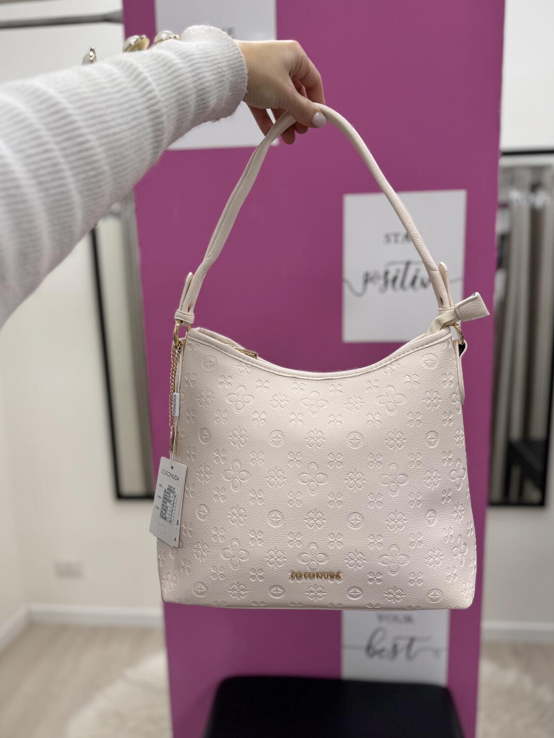 NOVITÀ Bag eco pelle stampa in rilievo COCONUDA