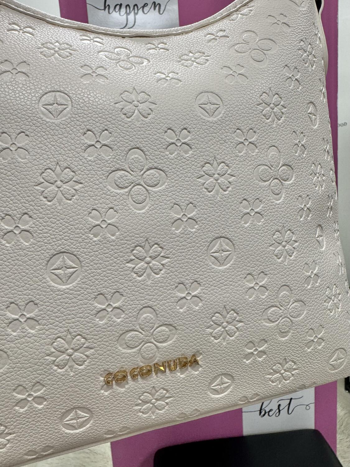 NOVITÀ Bag eco pelle stampa in rilievo COCONUDA