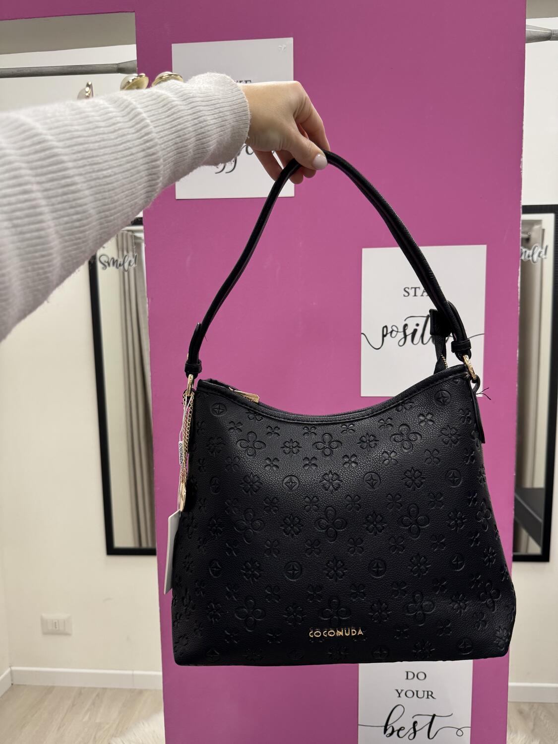 NOVITÀ Bag eco pelle stampa in rilievo COCONUDA