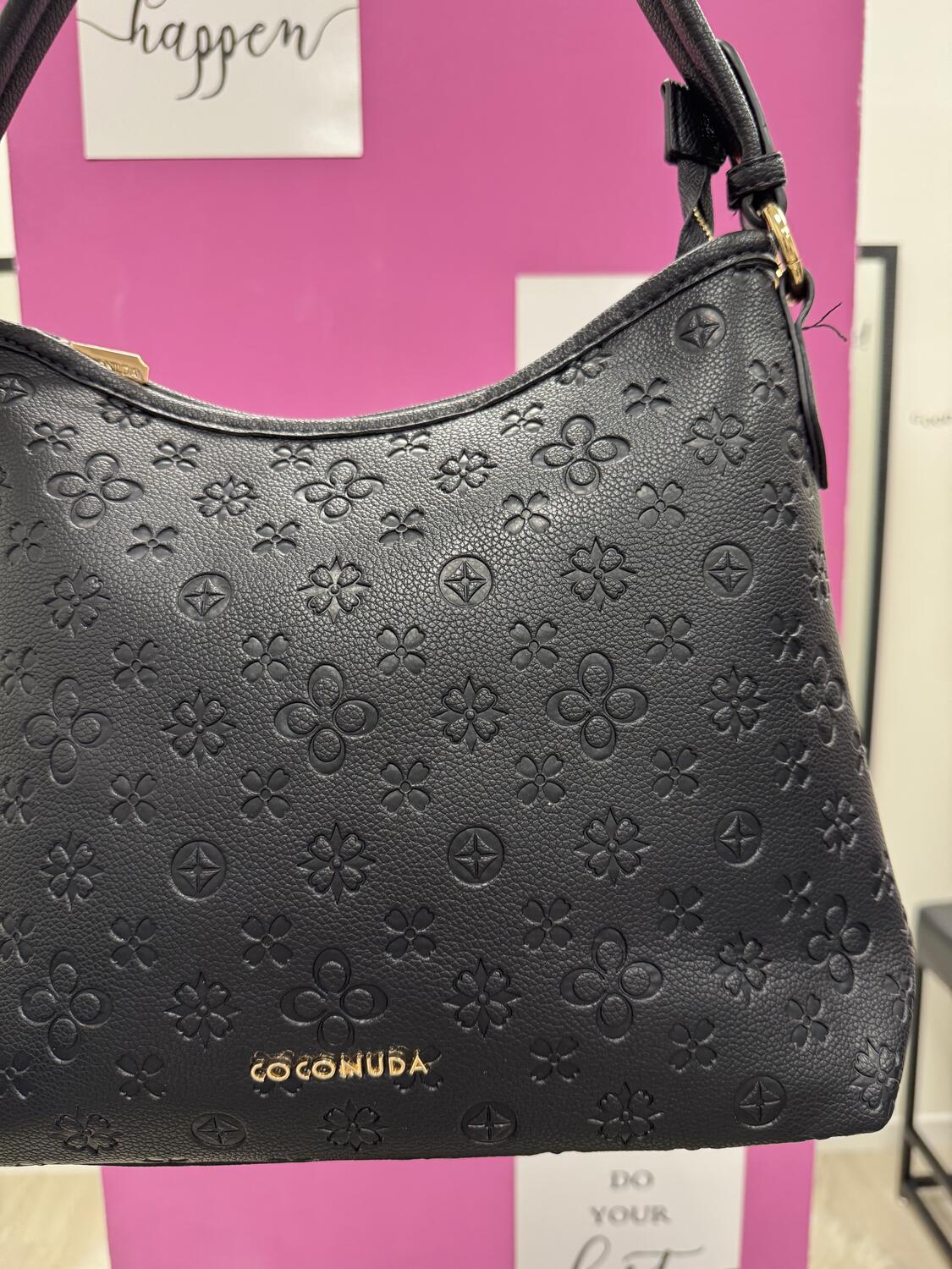 NOVITÀ Bag eco pelle stampa in rilievo COCONUDA