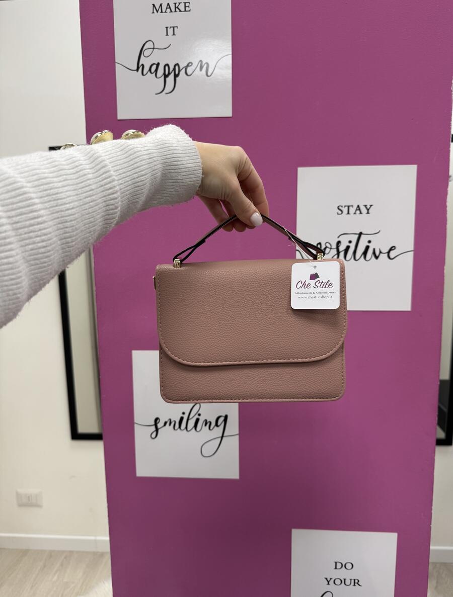 NOVITÀ Mini bag in eco pelle con tracolla
