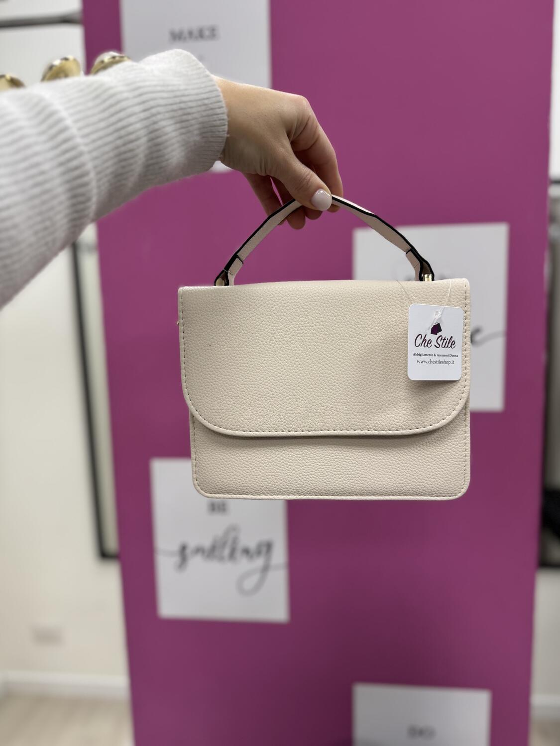 NOVITÀ Mini bag in eco pelle con tracolla