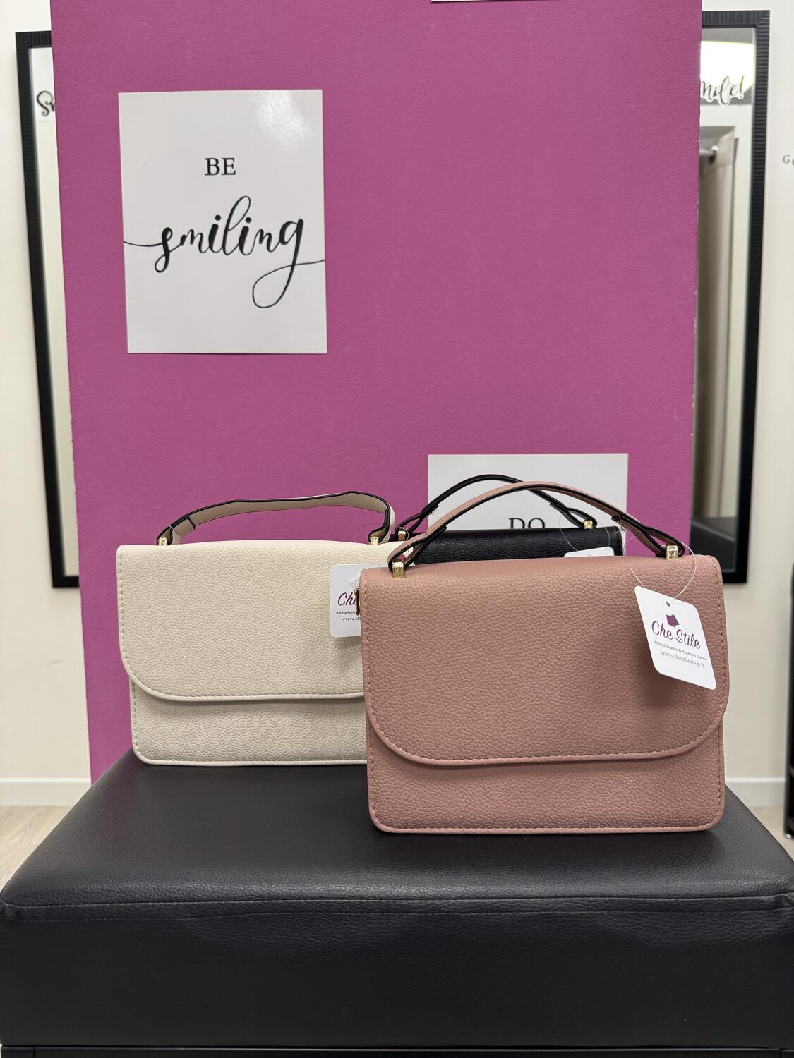 NOVITÀ Mini bag in eco pelle con tracolla