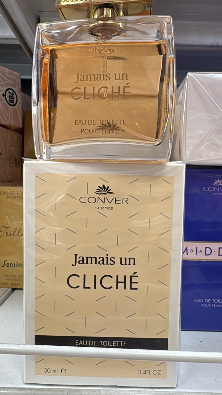 CONVER SCENTS JAMAIS UN CLICHE' EDT DA 100 ml
 [Quantità minima è di 6 pezzi]