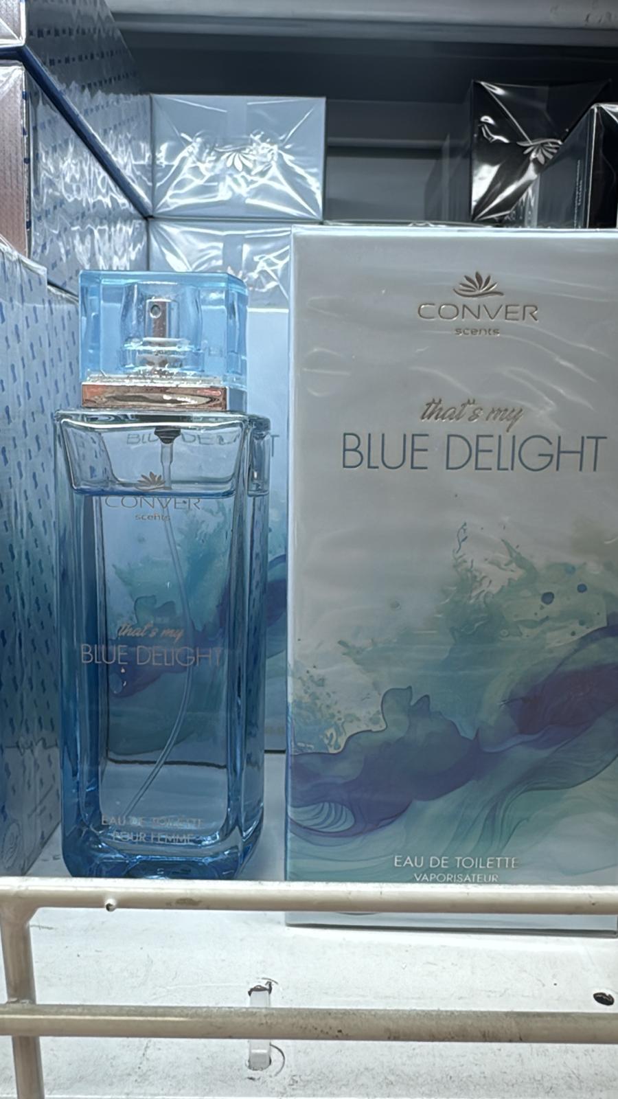 CONVER SCENTS BLUE DELIGHT EDT DA 100 ml
 [Quantità minima è di 6 pezzi]