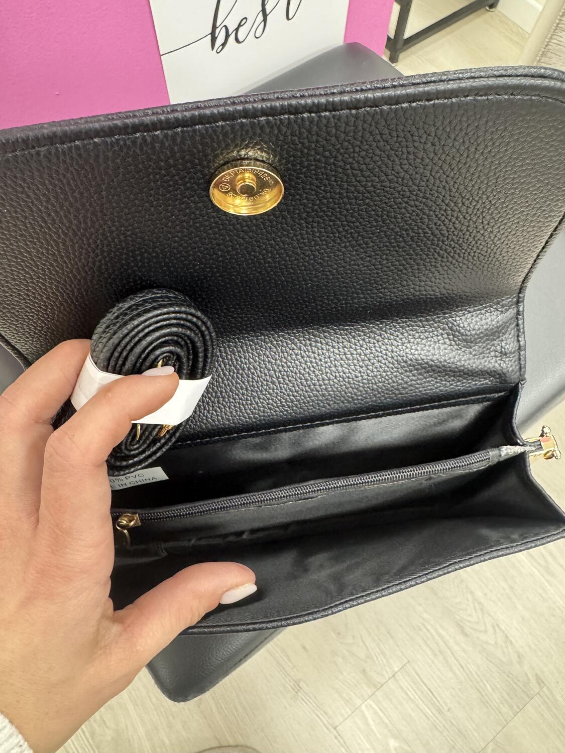 NOVITÀ Mini bag in eco pelle con tracolla