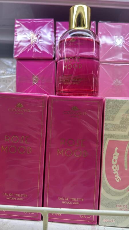 CONVER SCENTS ROSE MOOD EDT DA 100 ml
 [Quantità minima è di 6 pezzi]