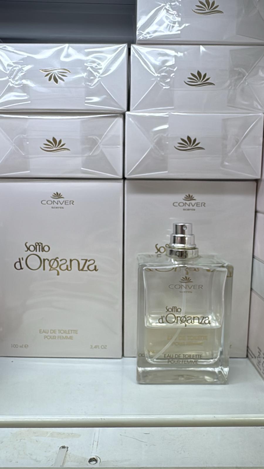 CONVER SCENTS SOFFIO D'ORGANZA EDT DA 100 ml
 [Quantità minima è di 6 pezzi]