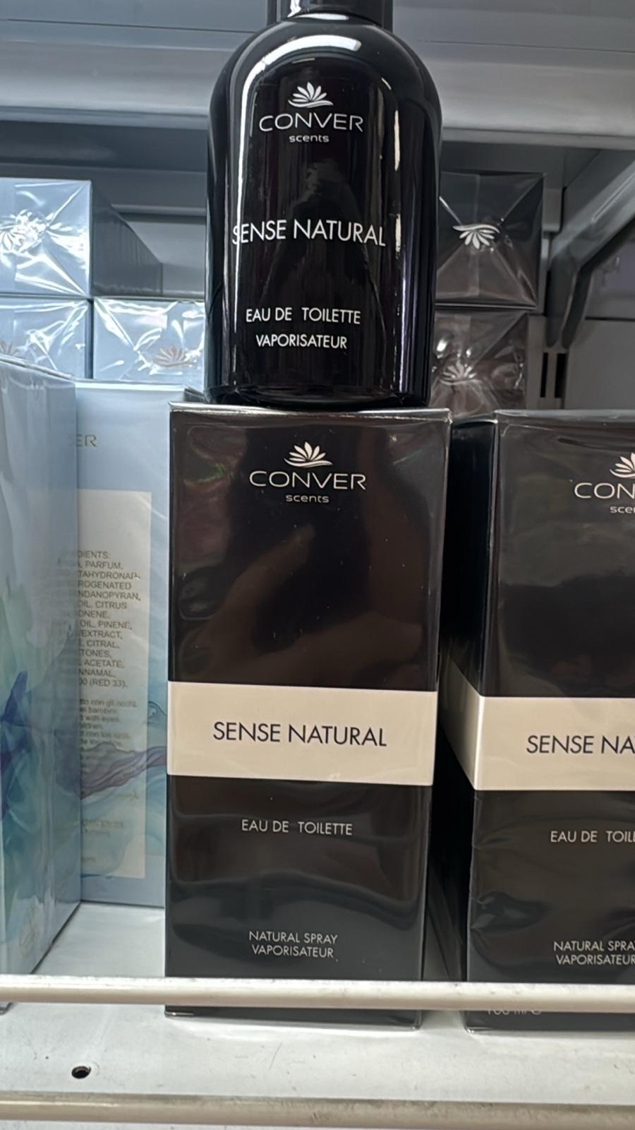 CONVER SCENTS SENSE NATURAL EDT DA 100 ml
 [Quantità minima è di 6 pezzi]