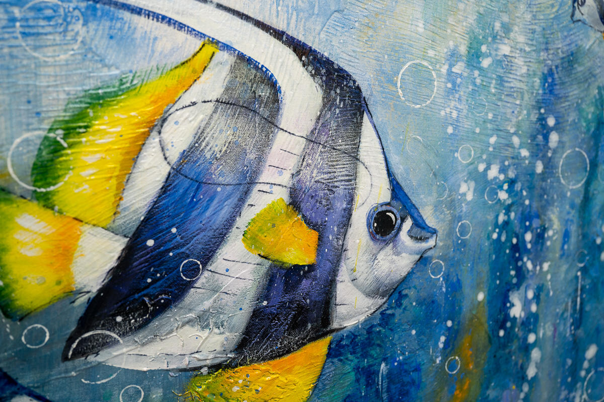 Danza sottomarina cm 180x80