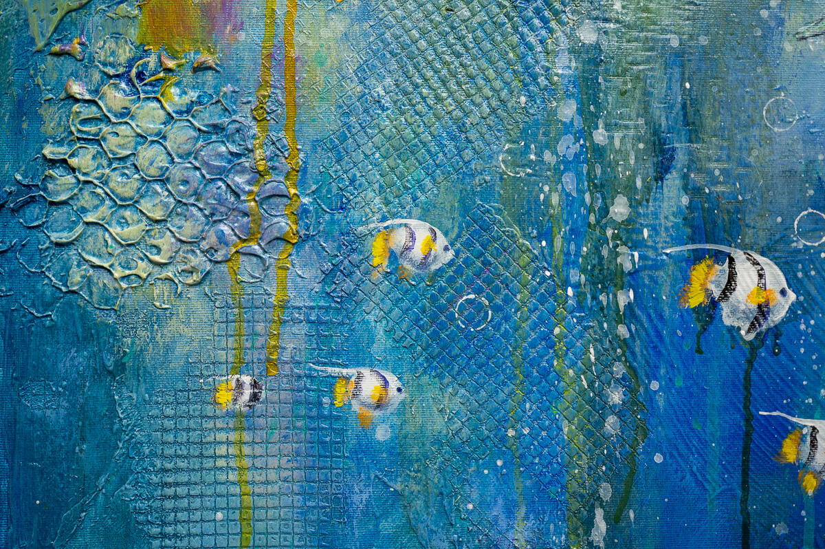 Danza sottomarina cm 180x80