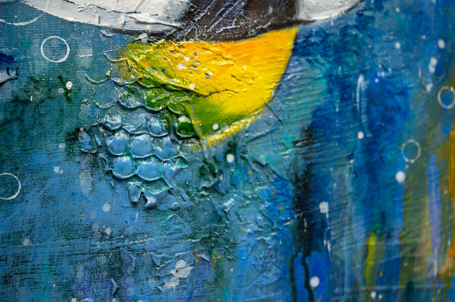 Danza sottomarina cm 180x80