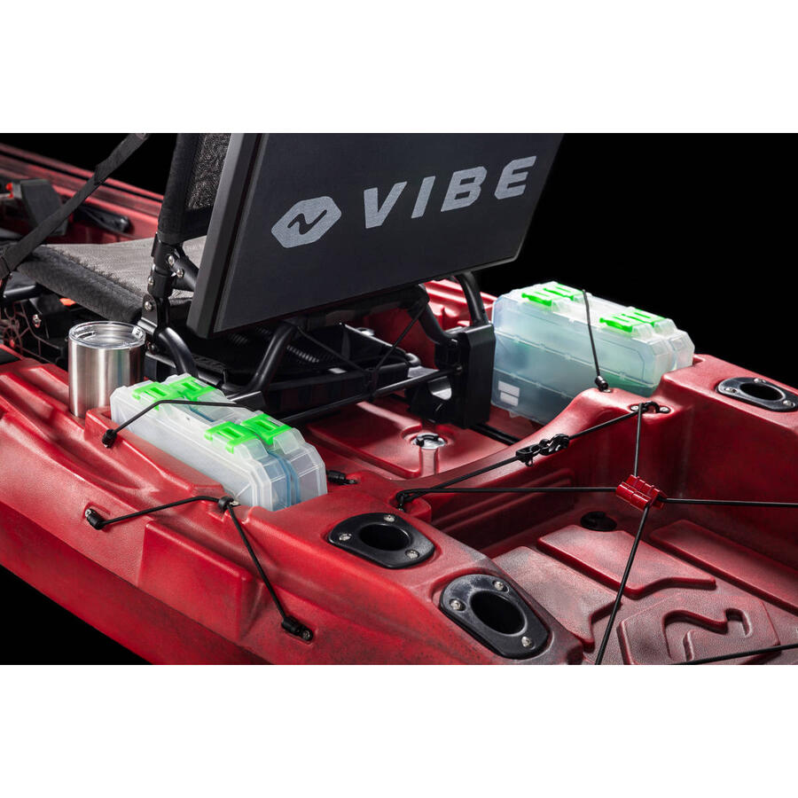 Kayak da pesca a pedali Vibe SHEARWATER 125 Impulse Drive - Raven - 381 cm 