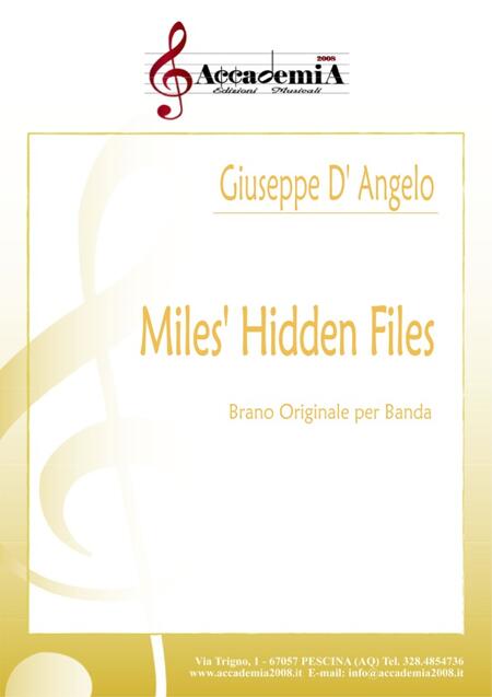 MILES' HIDDEN FILES - Giuseppe D'Angelo