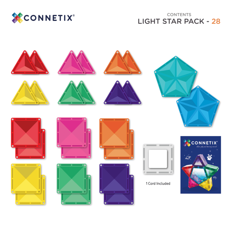 28 pezzi Light Star Pack