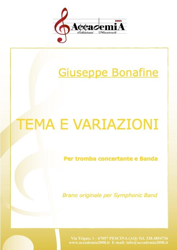 TEMA E VARIAZIONI - Giuseppe Bonafine