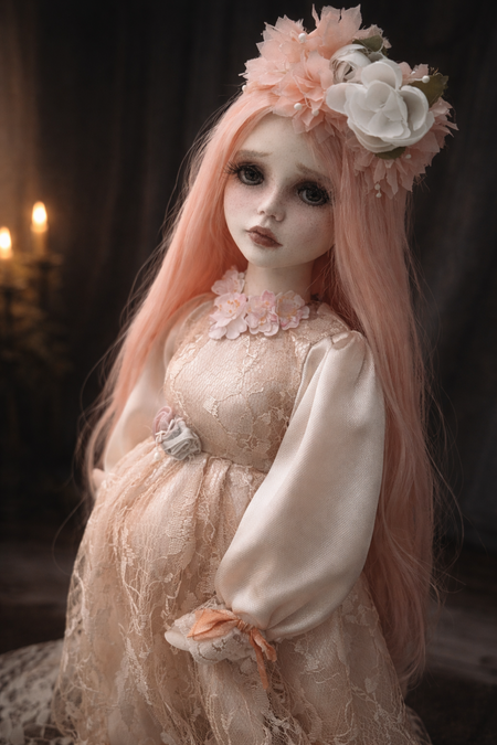 Alida in dolce attesa bambola emozionale