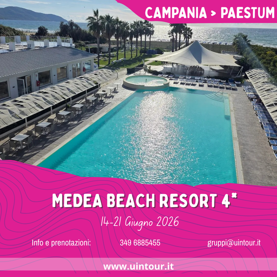 Campania: Medea Beach Resort 4* - Paestum