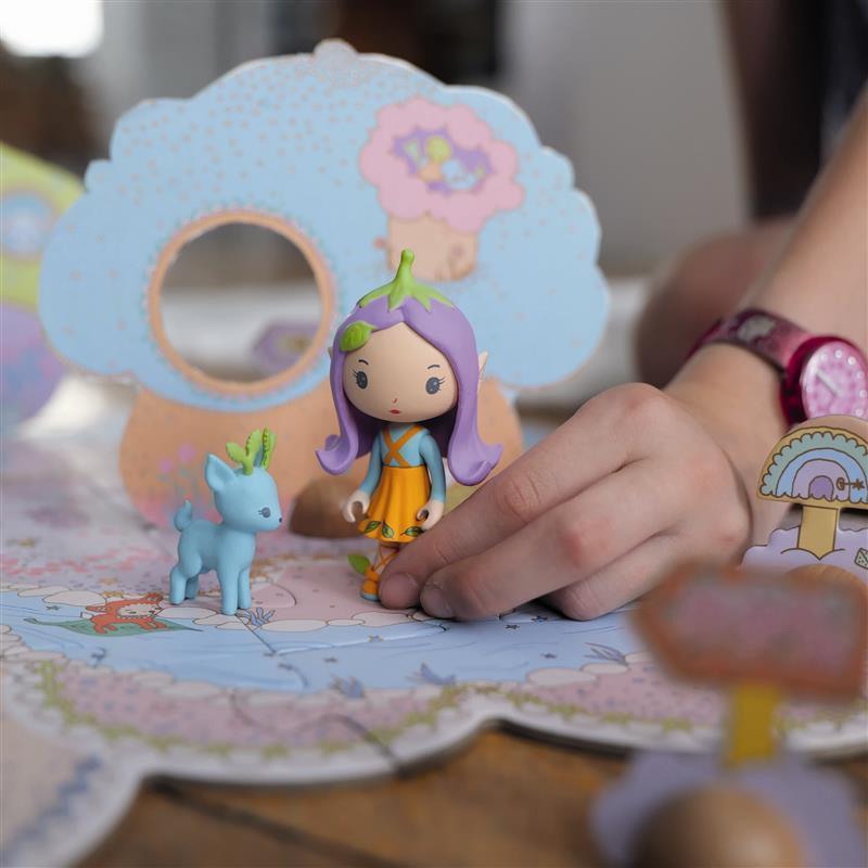 Tinily - Puzzle scenario con personaggio