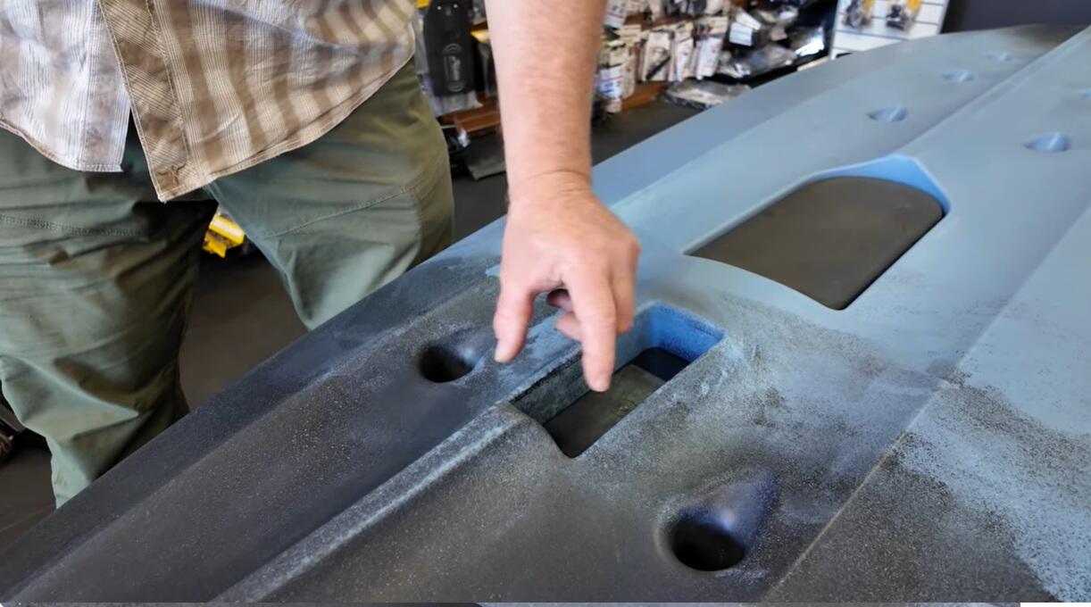 Kayak da pesca a pedali Vibe SHEARWATER 125 Impulse Drive Tsunami Red - 381 cm 