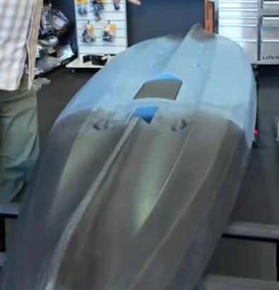 Kayak da pesca a pedali Vibe SHEARWATER 125 Impulse Drive - Raven - 381 cm 