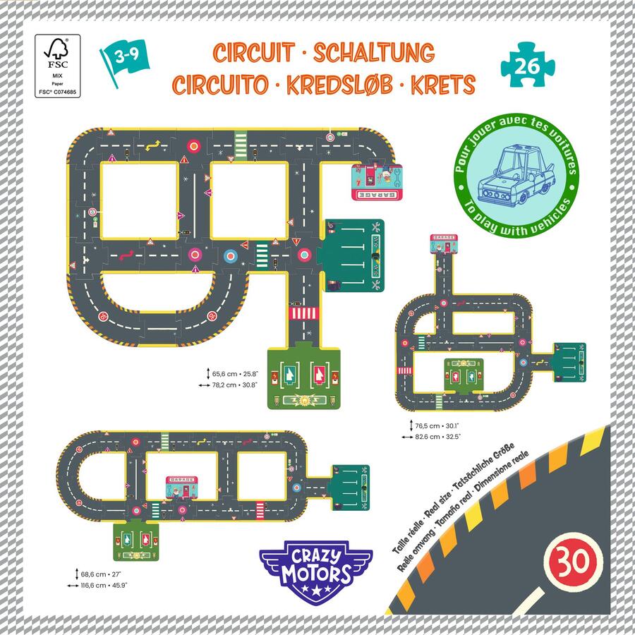 Crazy motors - Circuito per macchinine