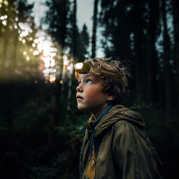 Lampada frontale Huckleberry