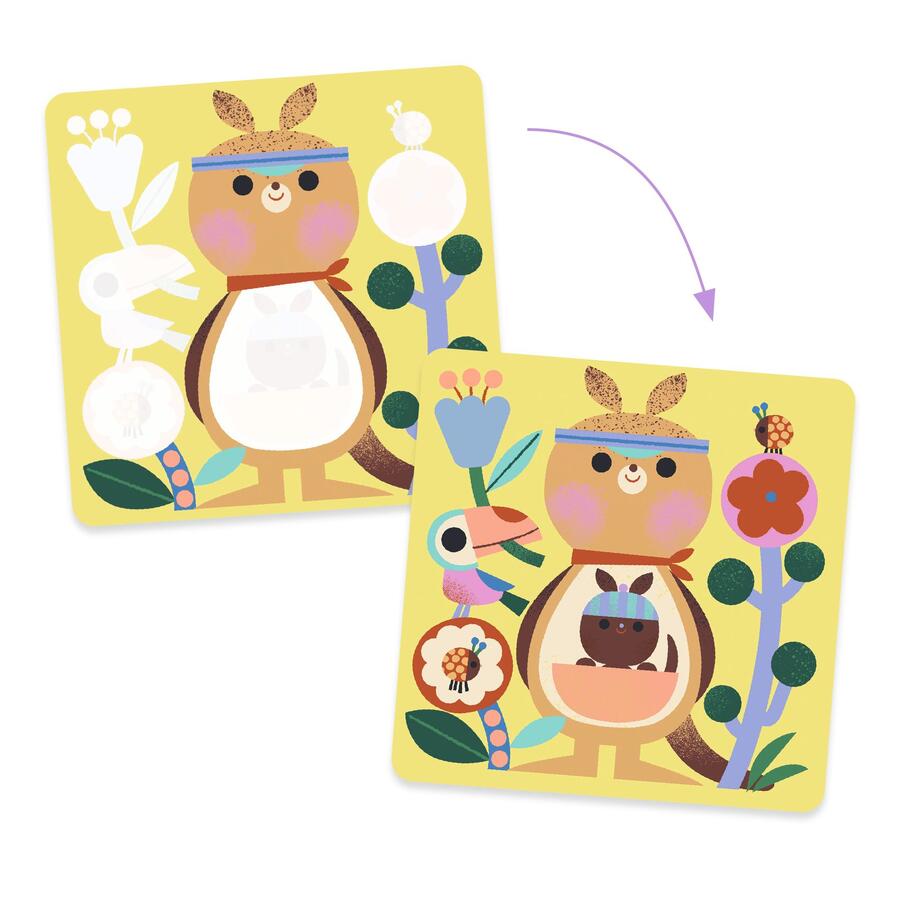 Colori magici per i piccoli - Animali selvatici