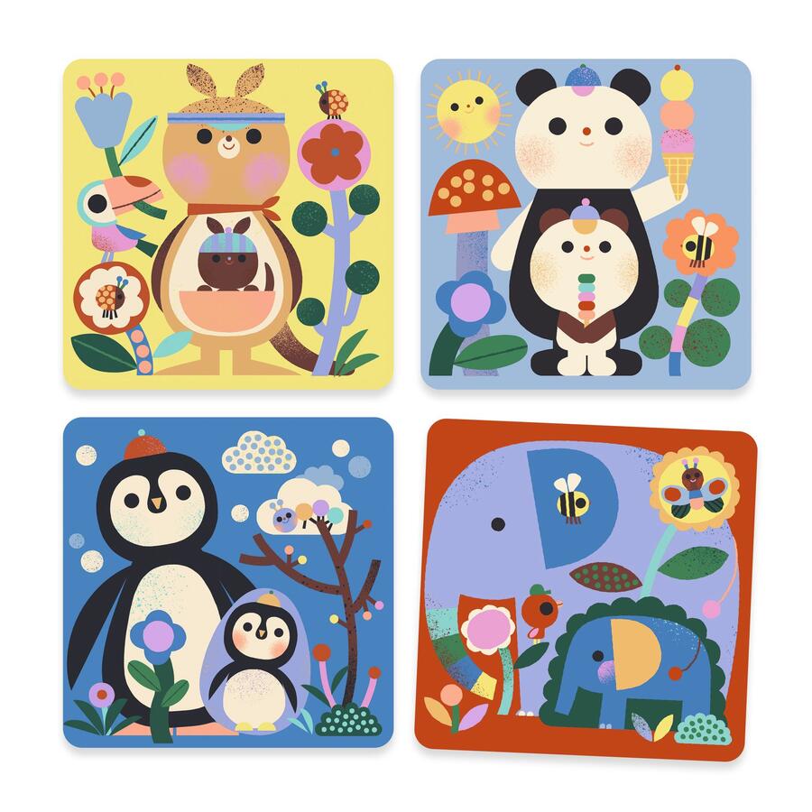 Colori magici per i piccoli - Animali selvatici