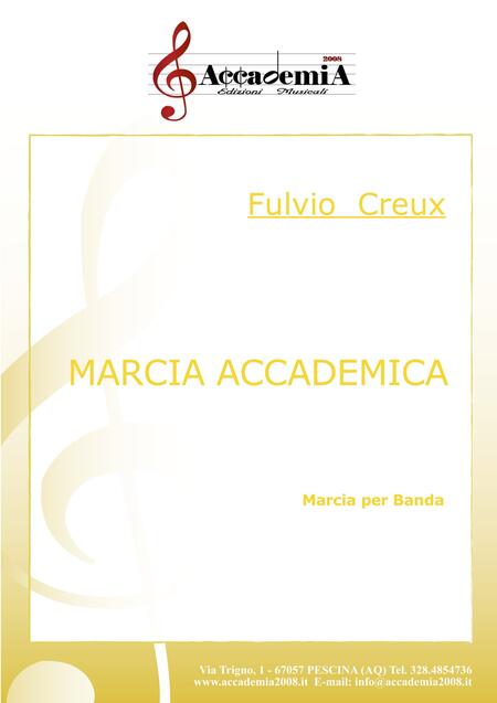 MARCIA ACCADEMICA - Fulvio Creux