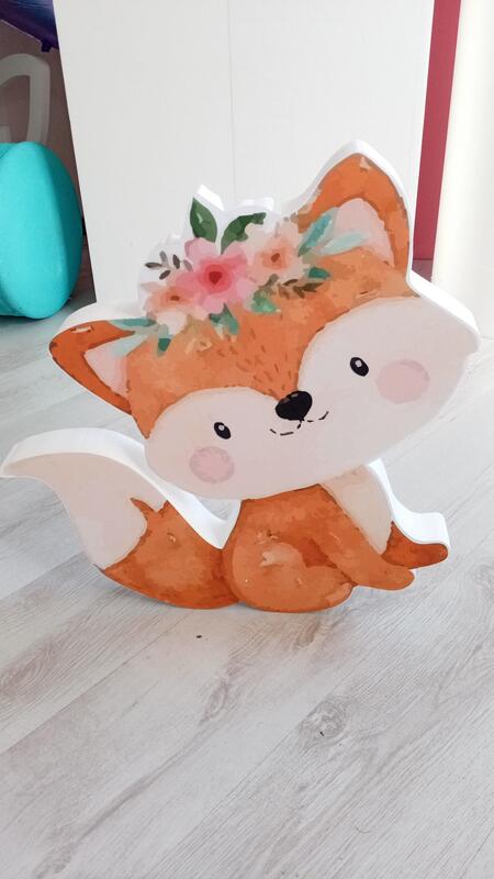 Volpe Sagoma Polistirolo con stampa