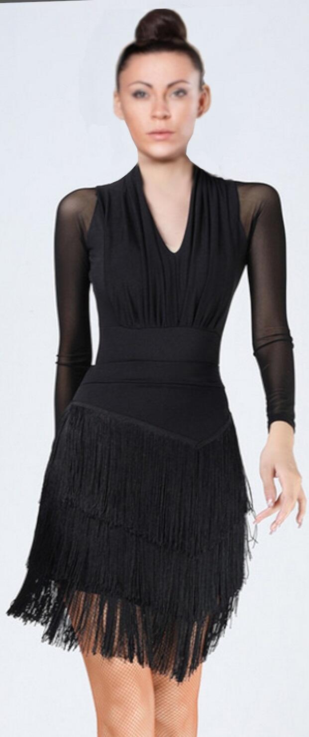 Gonna elastica con frange 2-0057